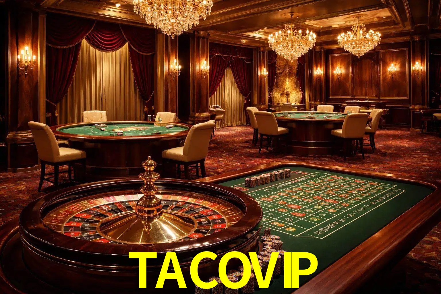 Una escena premium de mesa de casino en vivo con cartas, elementos de ruleta y un ambiente pulido de estudio de transmisión.